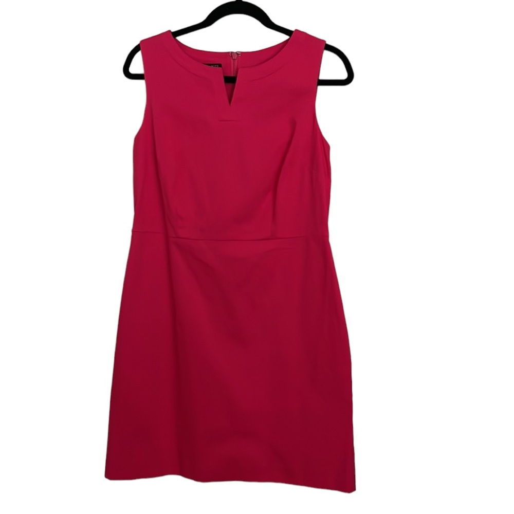 NWT Talbots Hot Pink Sleeveless Cotton Dress